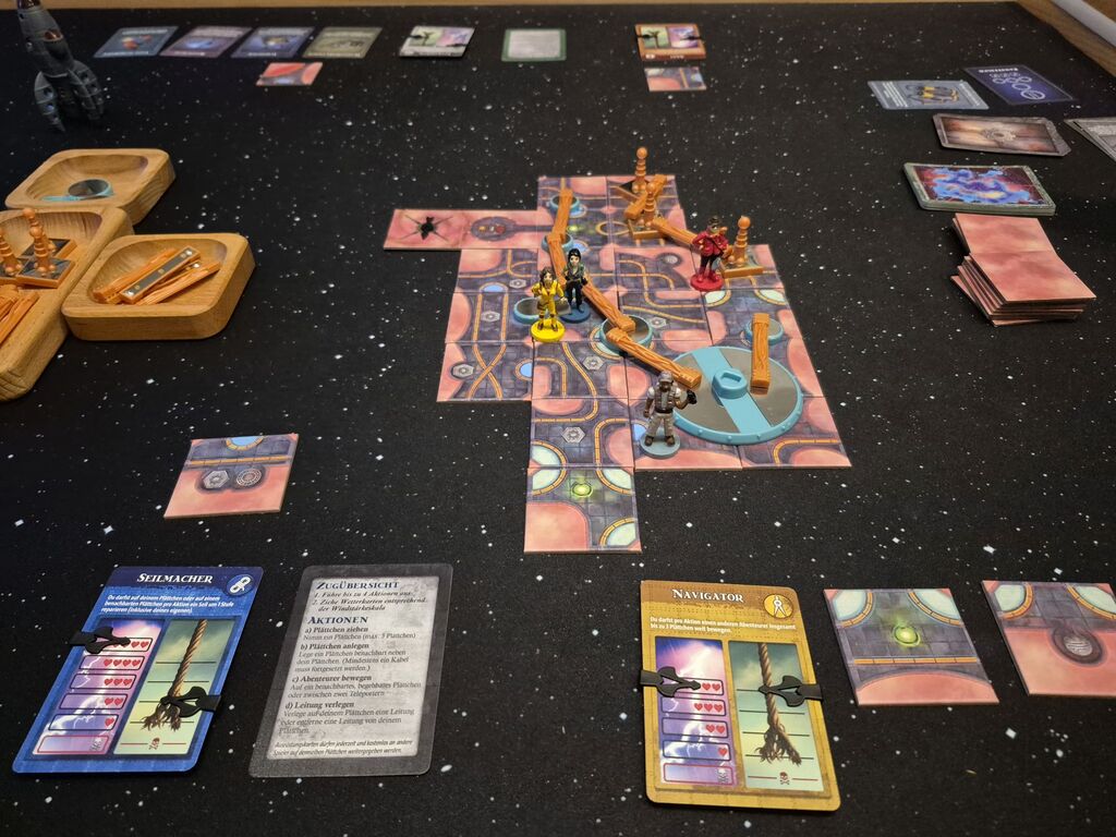 Leicht verändertes Spielmaterial.