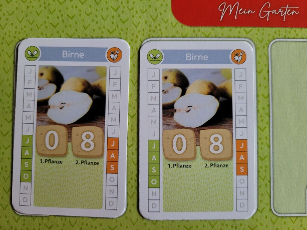 Zwei gleiche Karten.