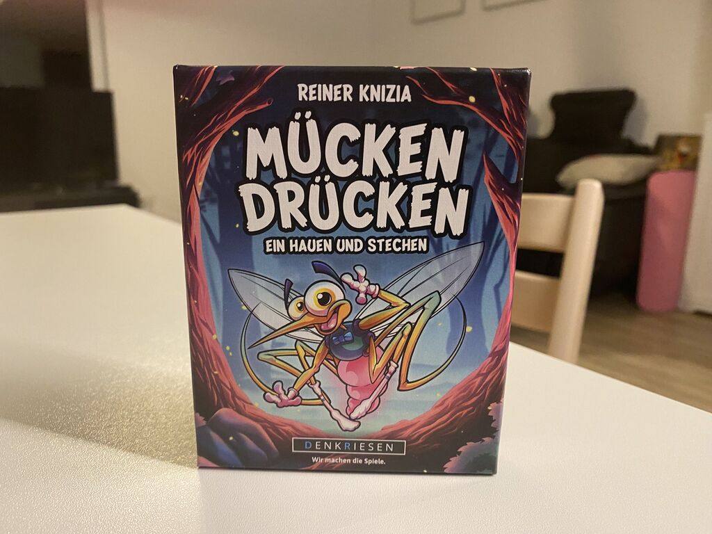 Das Cover von "Mücken drücken".