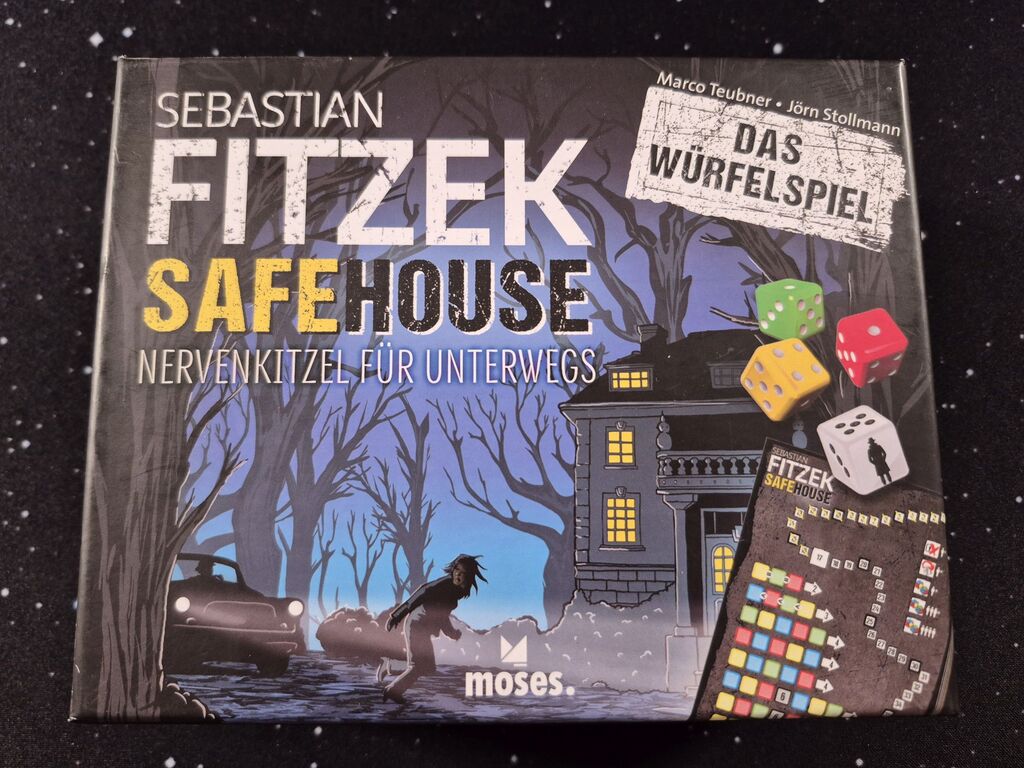 Das Cover von "Safehouse – das Würfelspiel".