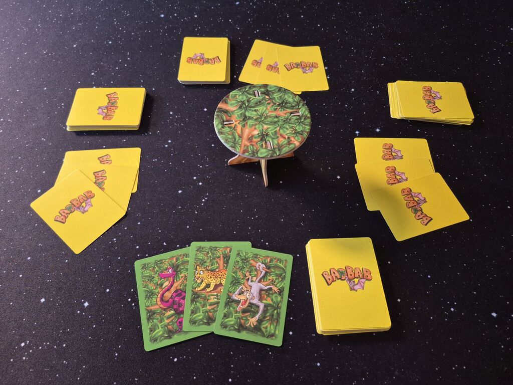 Spielaufbau von "Baobab".