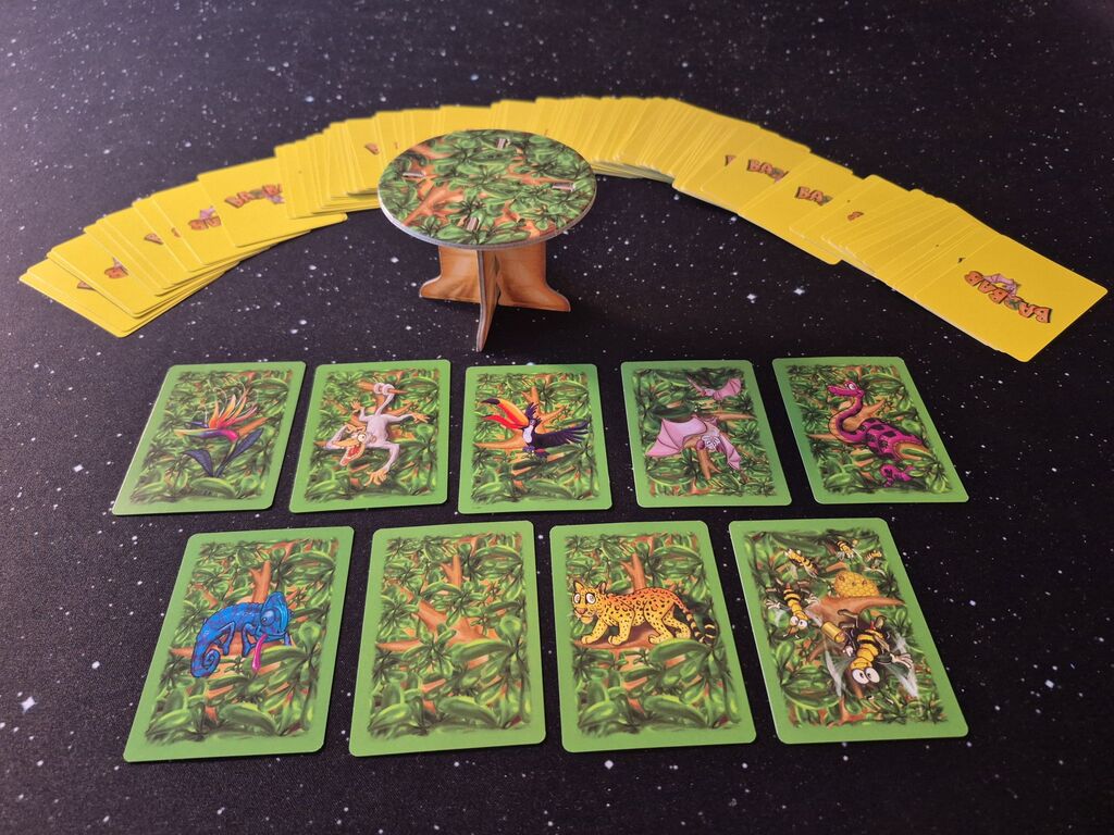 Spielmaterial von "Baobab".