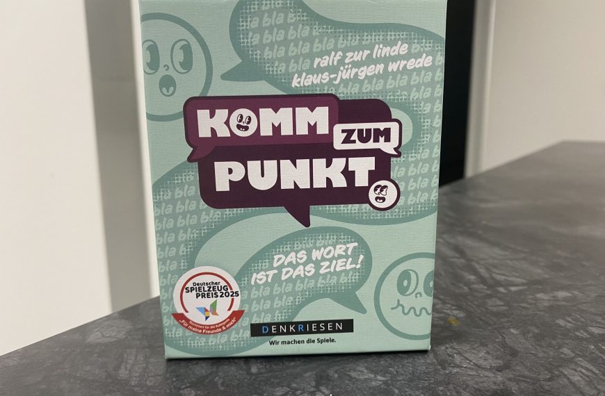 Das Cover von "Komm zum Punkt".