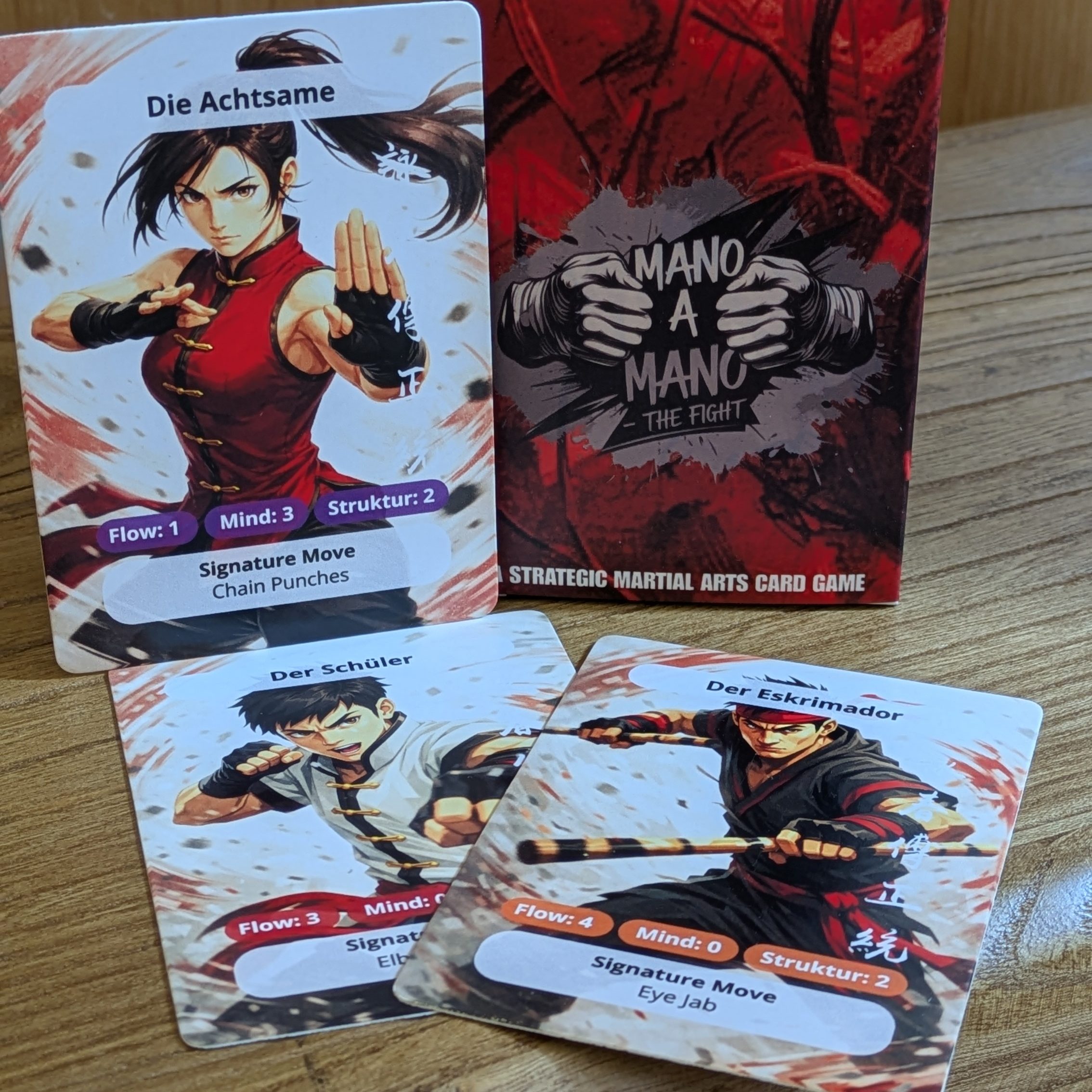 Das Spiel "Mano a Mano – The Fight".