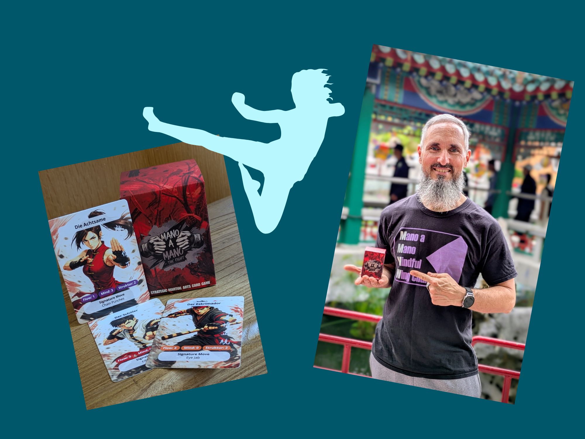 Mano a Mano – The Fight: Kampfsportler veröffentlicht Kartenspiel