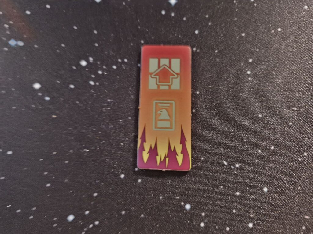 Plättchen mit Symbolen.