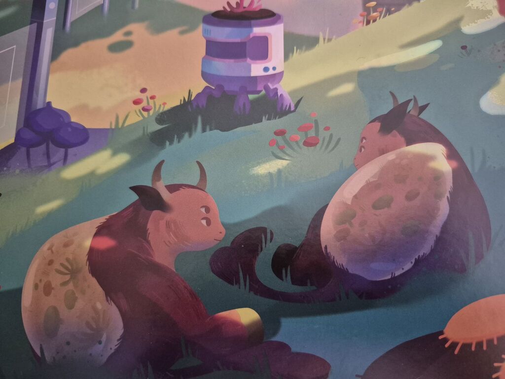 Ausschnitt vom Cover mit süßen Tieren.