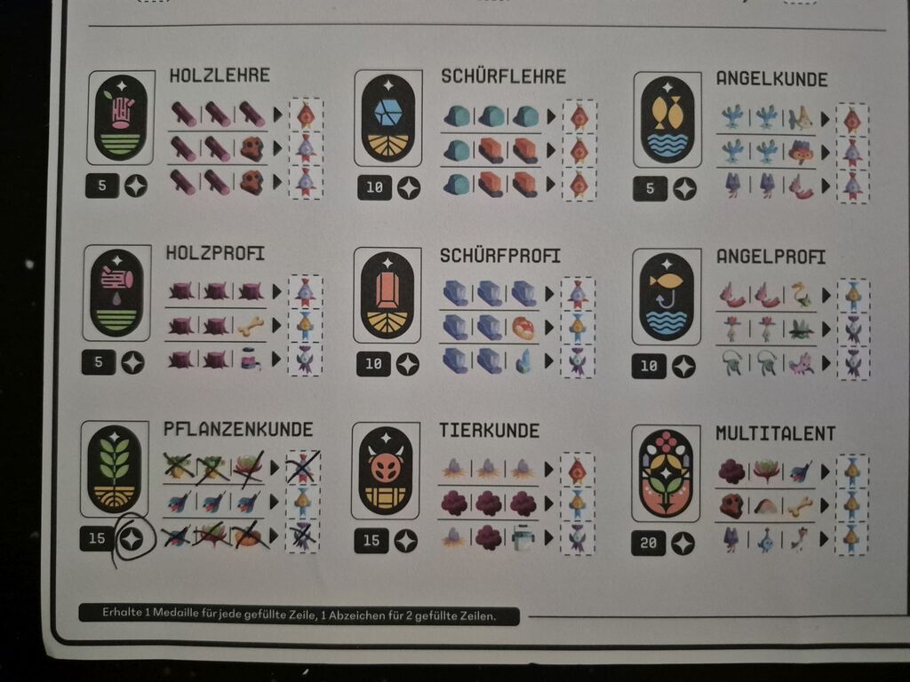 Ausschnitt von Tableau "Projekte und Ladeliste".
