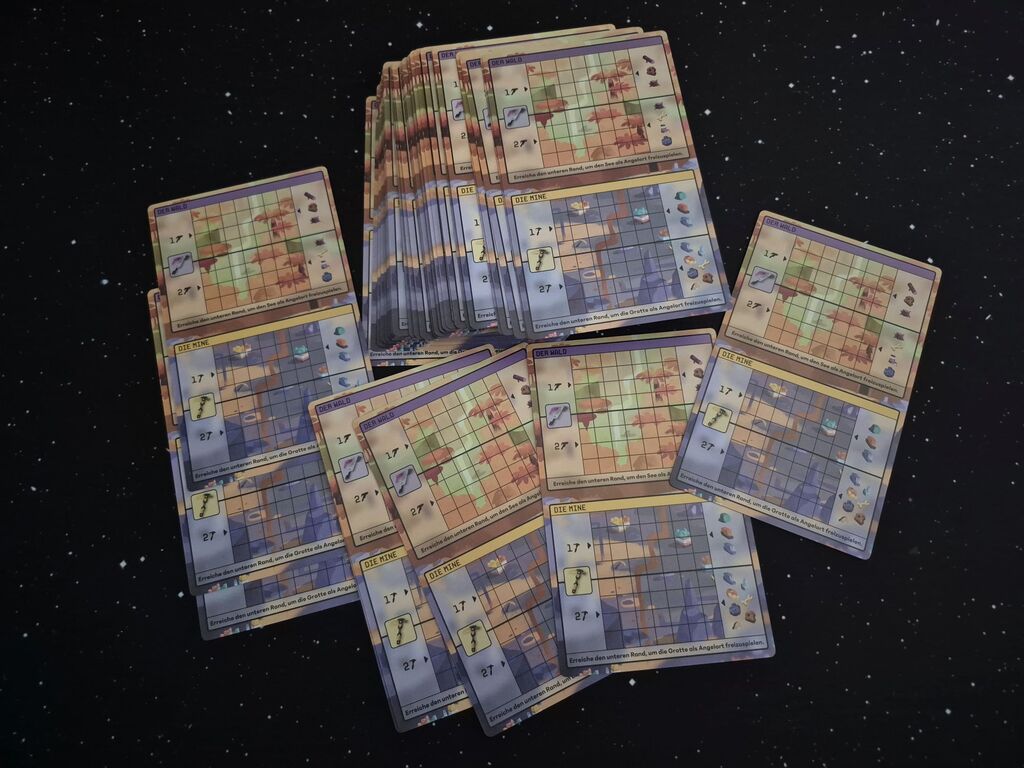 Spielpläne aus "Tend".