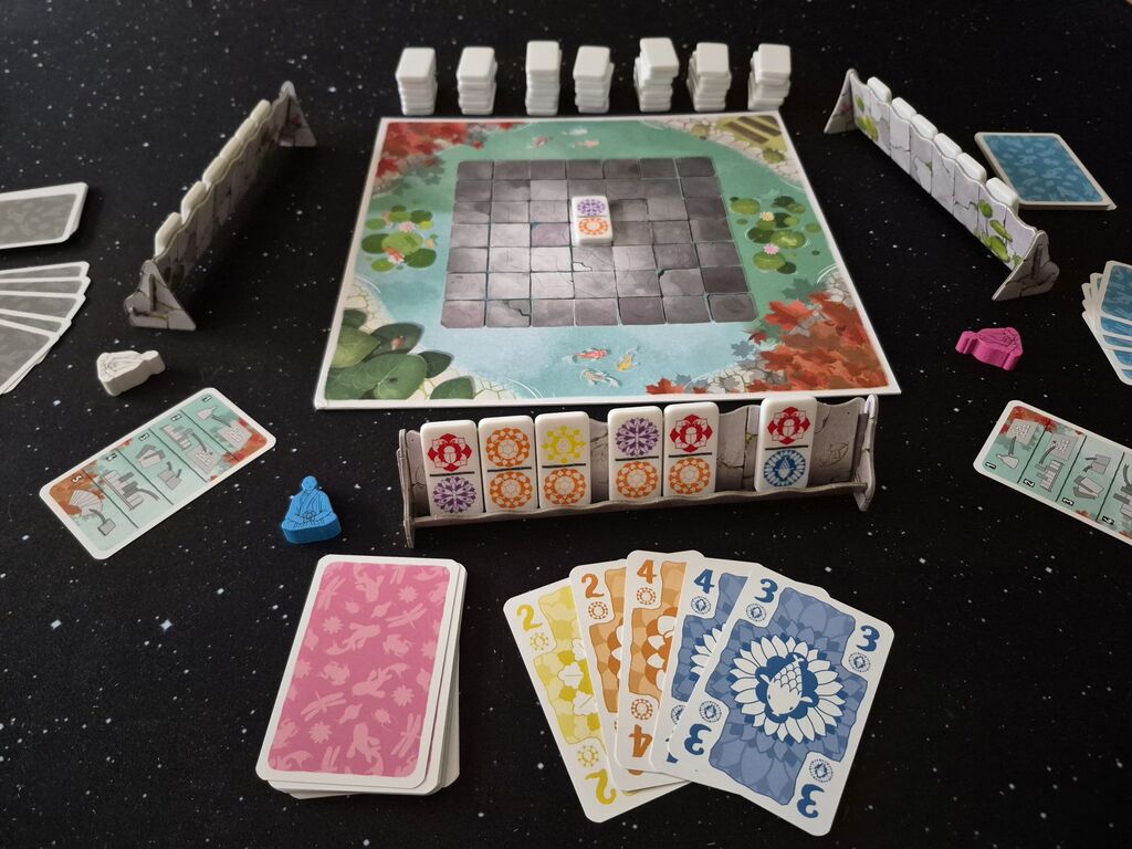 Spielaufbau von "Ananda".