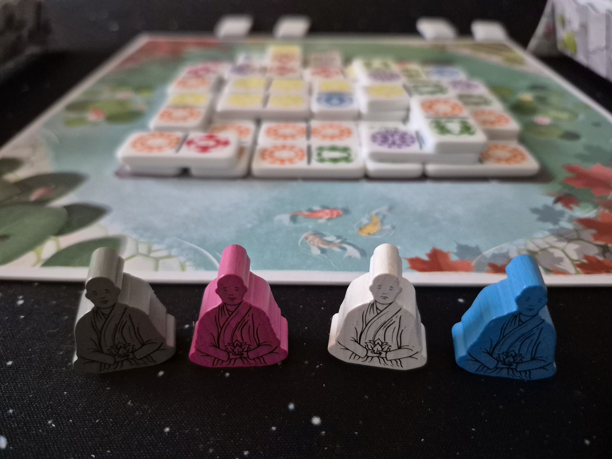 Ananda: Entspannt Tempelsteine schichten