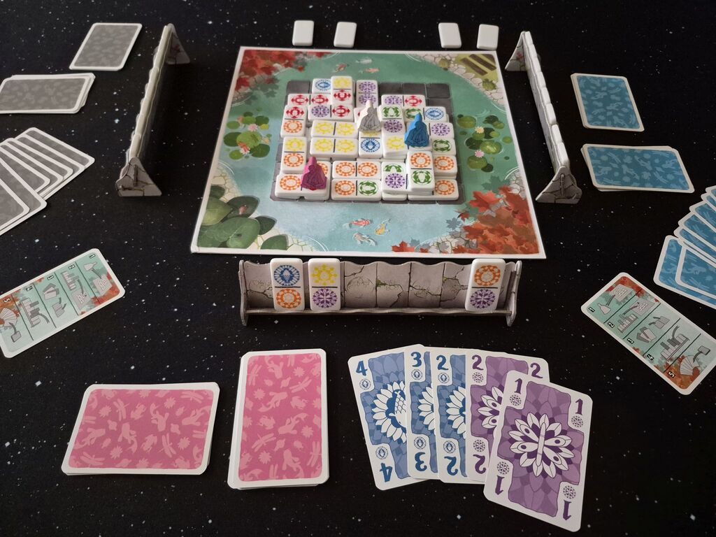 Spielmaterial von "Ananda".