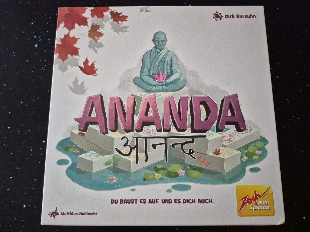 Das Cover von "Ananda".