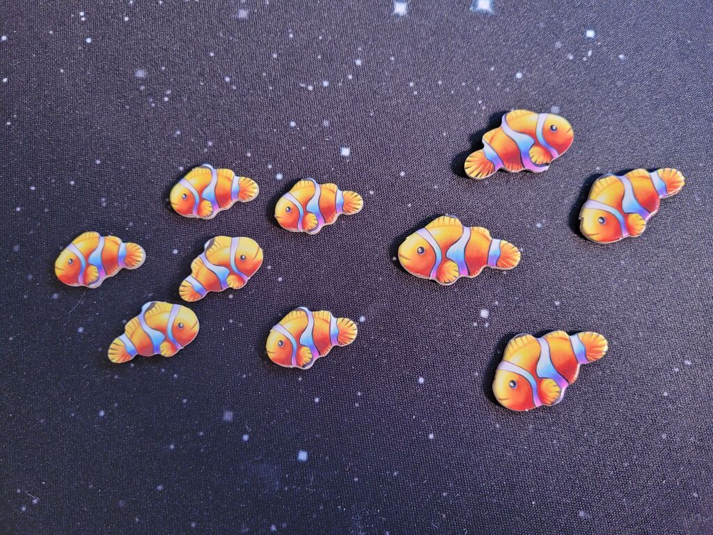 Fischplättchen aus "Australis".