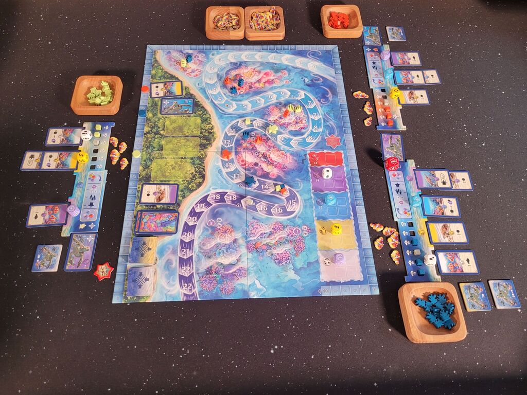 Spielmaterial im Überblick.