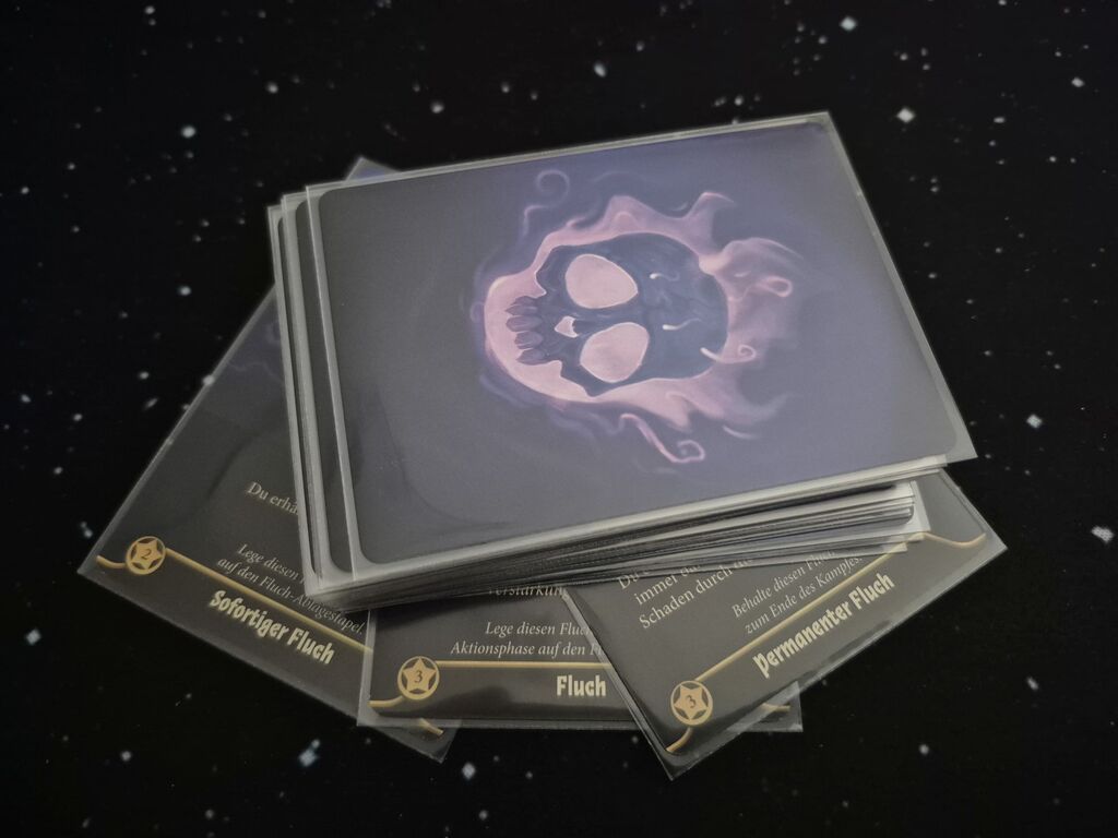 Fluchkarten aus "Boss Fighters".