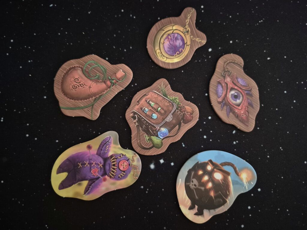 Gegenstandsplättchen aus "Boss Fighters".