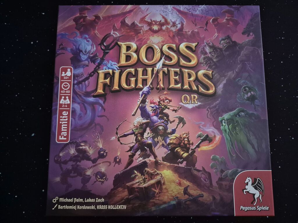 Das Cover von "Boss Fighters".