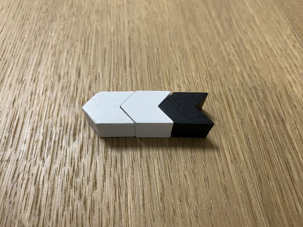 Spielmaterial aus "Four Planets".