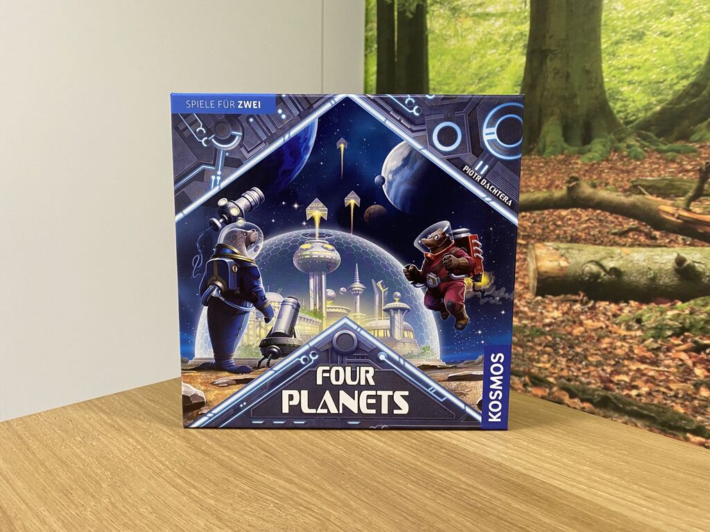 Das Cover von "Four Planets".