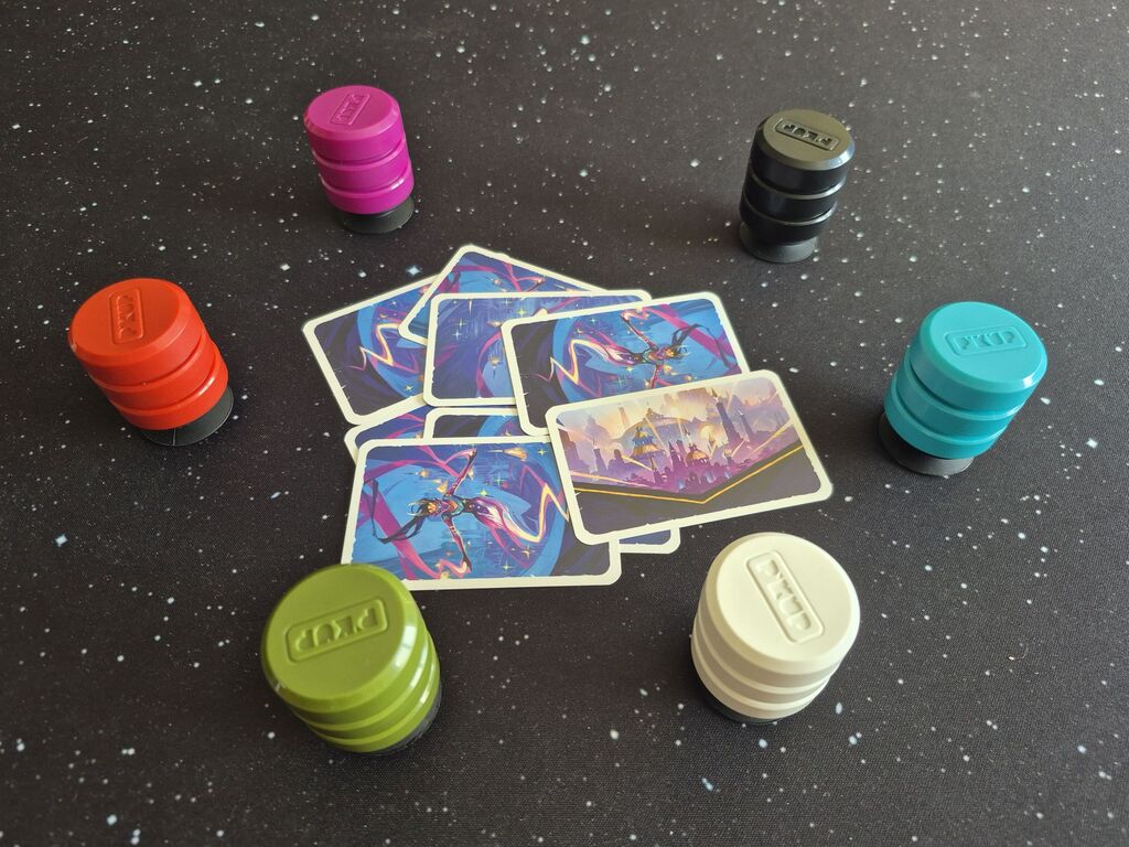 Secks P'kups mit Karten.