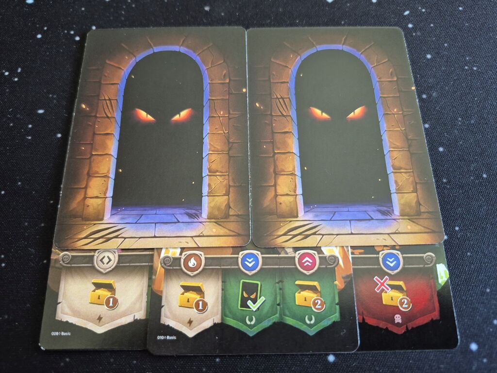 Karten mit Symbolen.