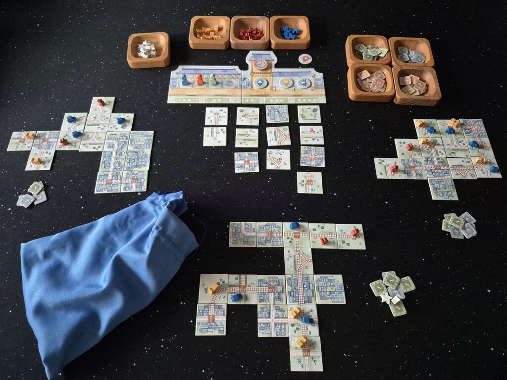 Spielmaterial im Überblick.