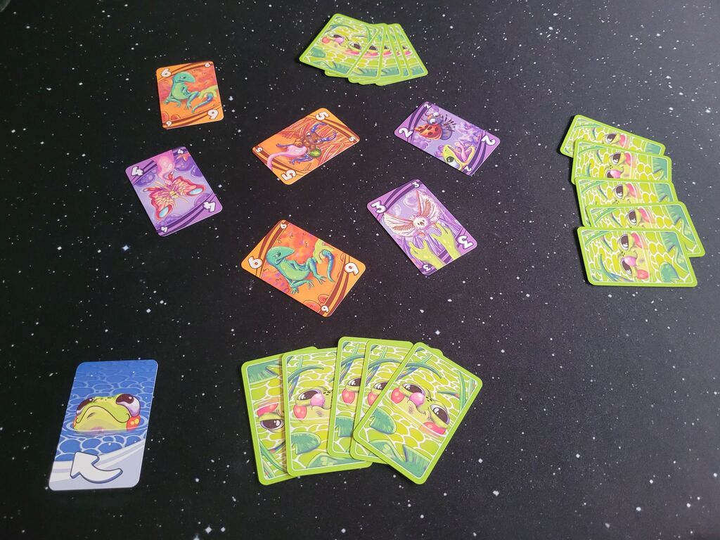 Spielaufbau von "Snatch it!".