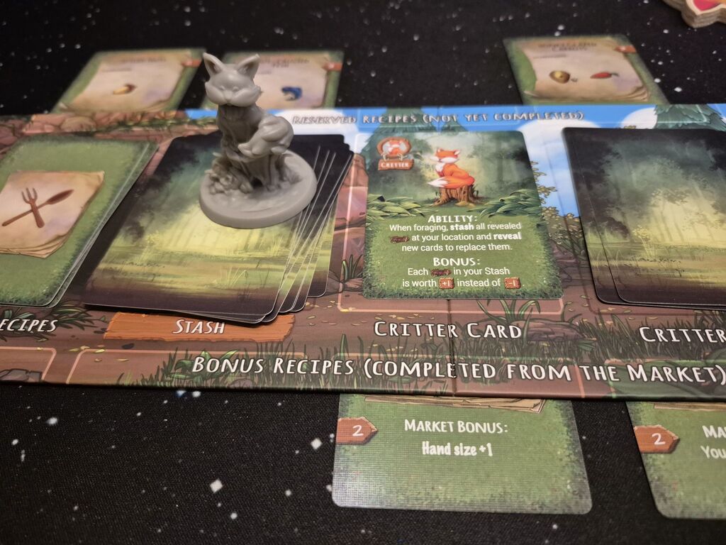 Spielmaterial aus "Survival of the Fattest".