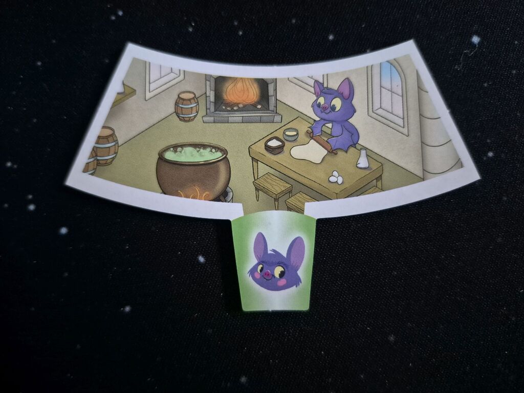 Plättchen aus "Turm der Tiere".