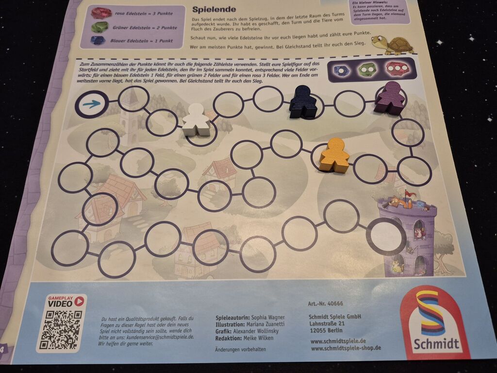 Teil der Anleitung mit Zählleiste.