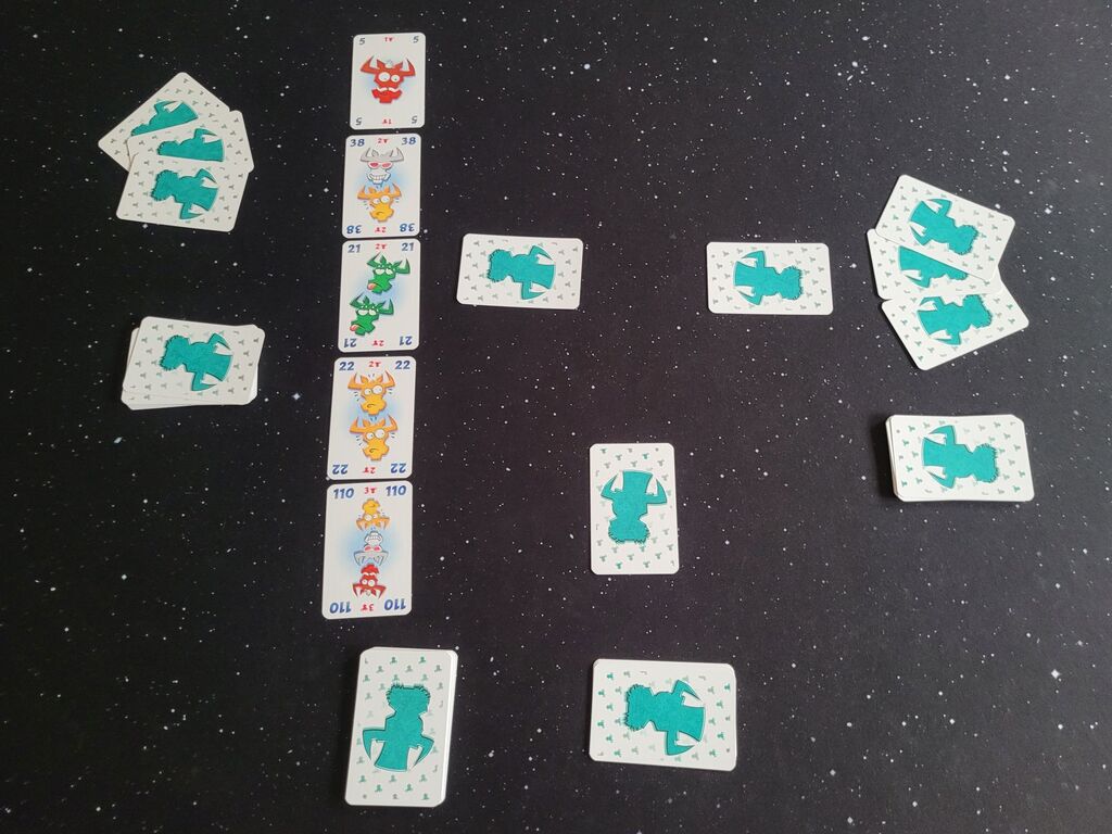 Karten im Spielverlauf.