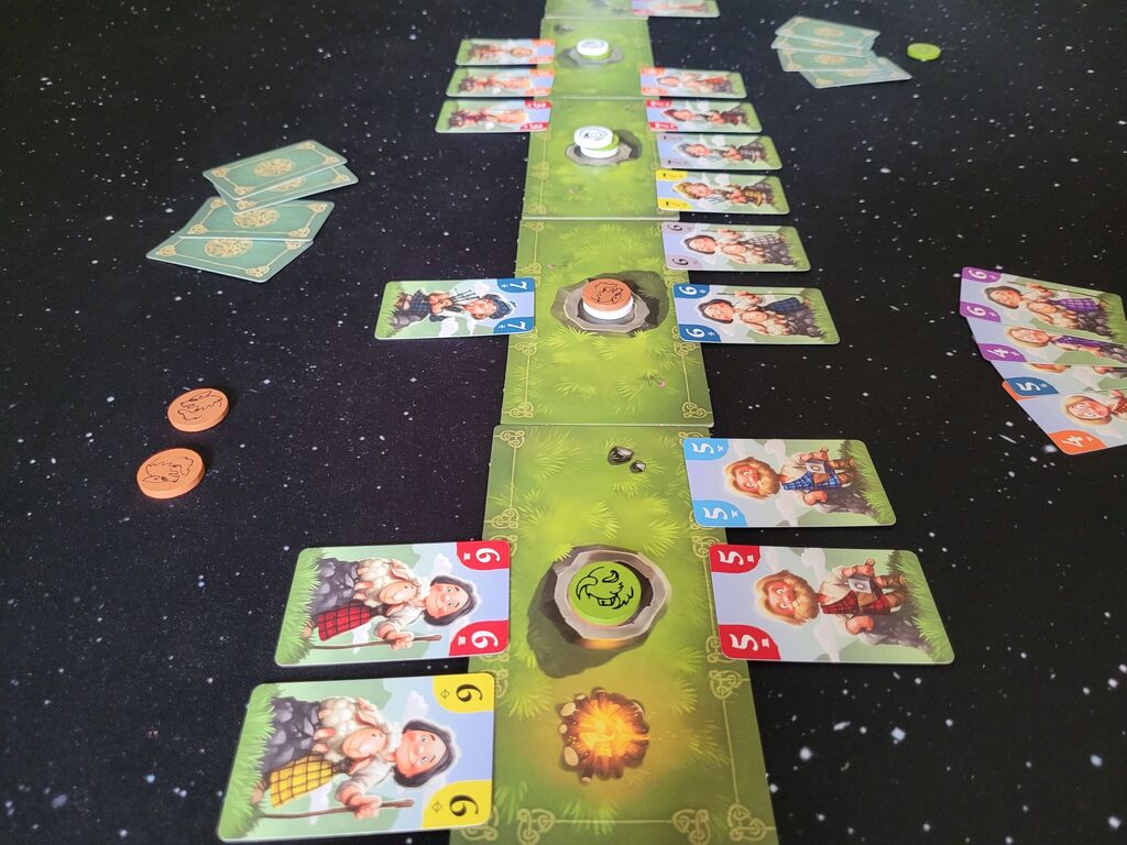 Spielmaterial.