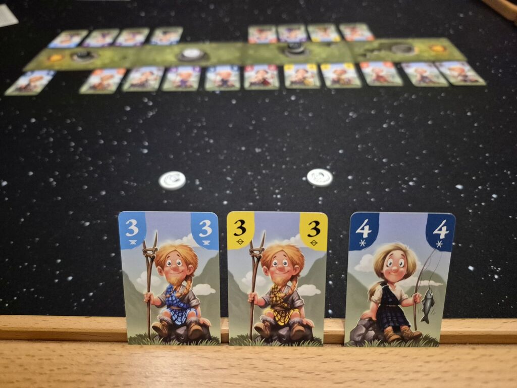 Karten aus "Clans and Glory".