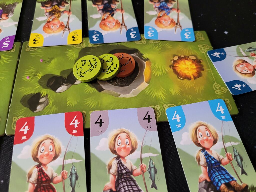 Spielmaterial.
