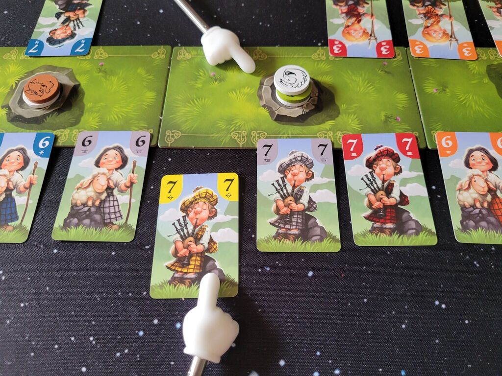 Spielmaterial.