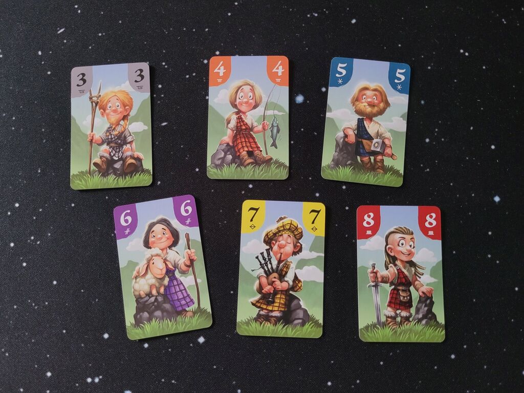 Karten aus "Clans and Glory".