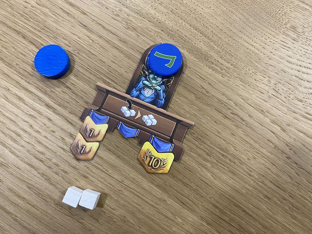 Spielmaterial.