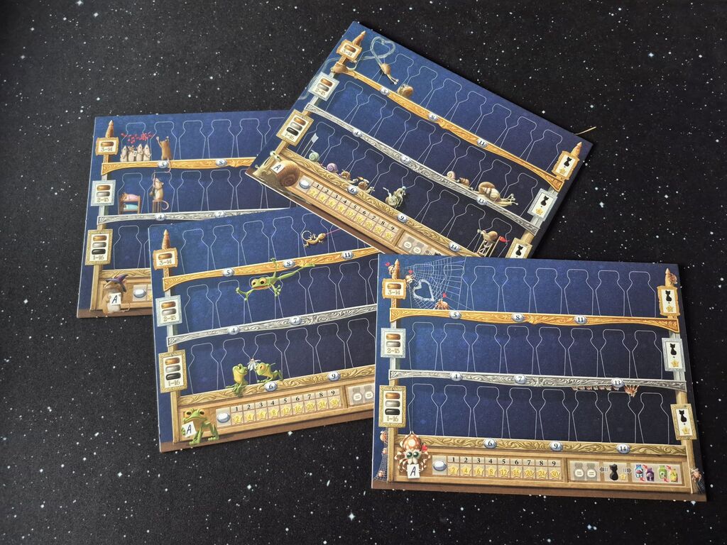 Spielpläne aus "Morty Sorty Magic Shop".