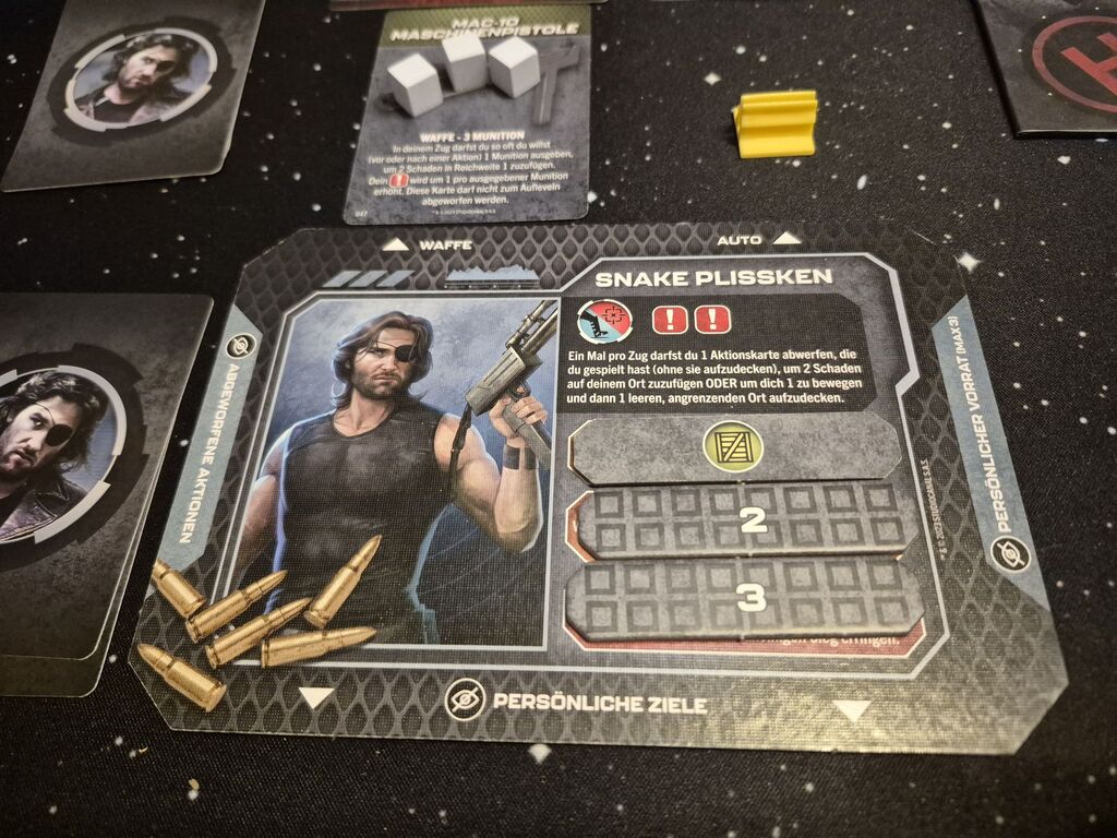 Spielmaterial aus "Die Klapperschlange".