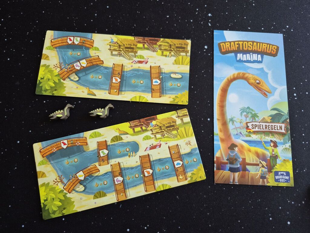 Spielmaterial der Erweiterung.