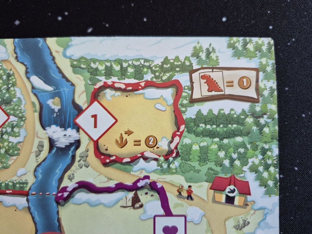 Spielplanausschnitt.