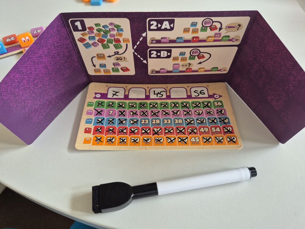 Spielmaterial von "Got Five!".