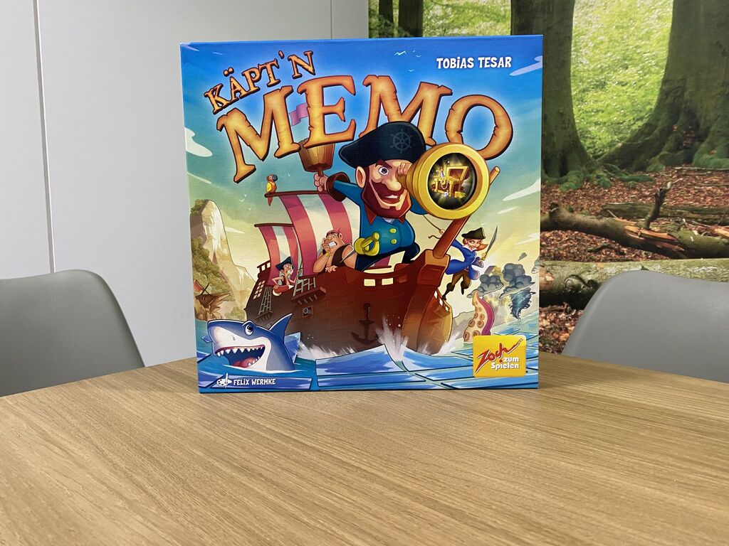 Das Cover von "Käpt'n Memo".