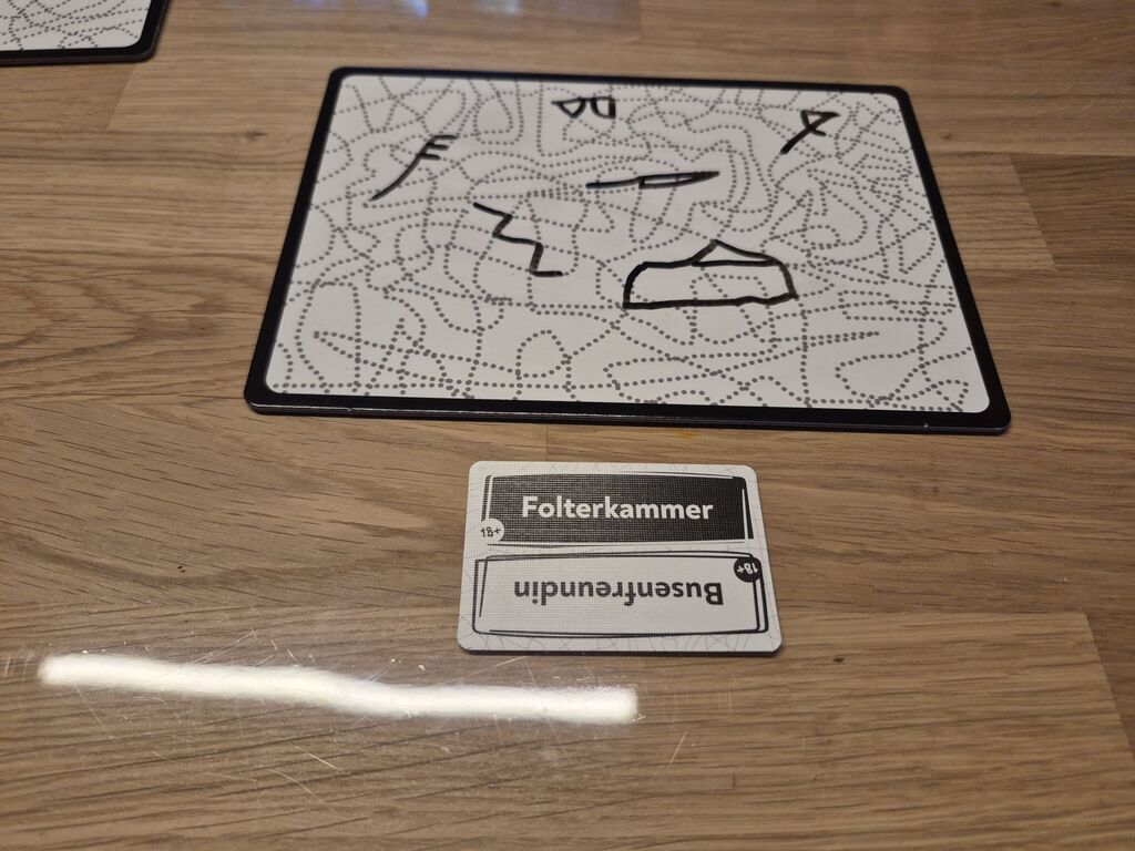 Zeichnung mit vielen Einzelteilen.