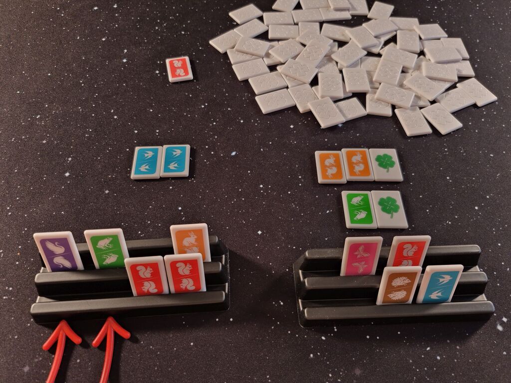 Spielsteine von "My Seven".