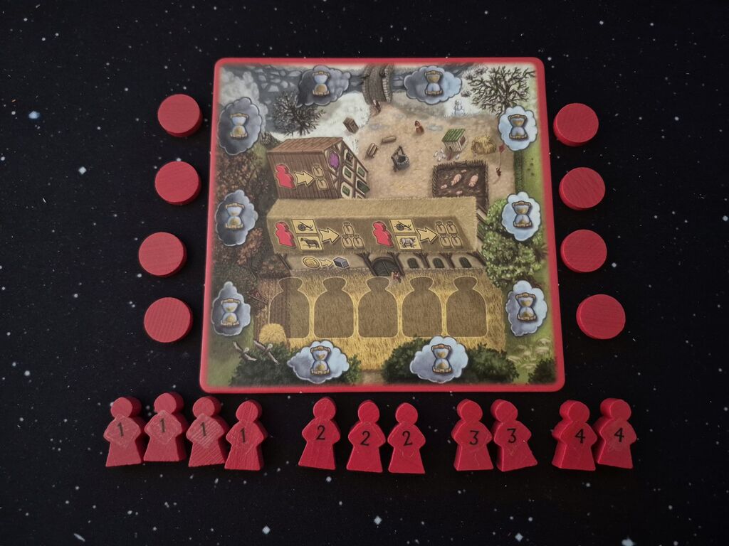 Spielmaterial.