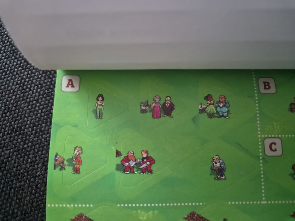 Sticker von ein bis zwei Personen.