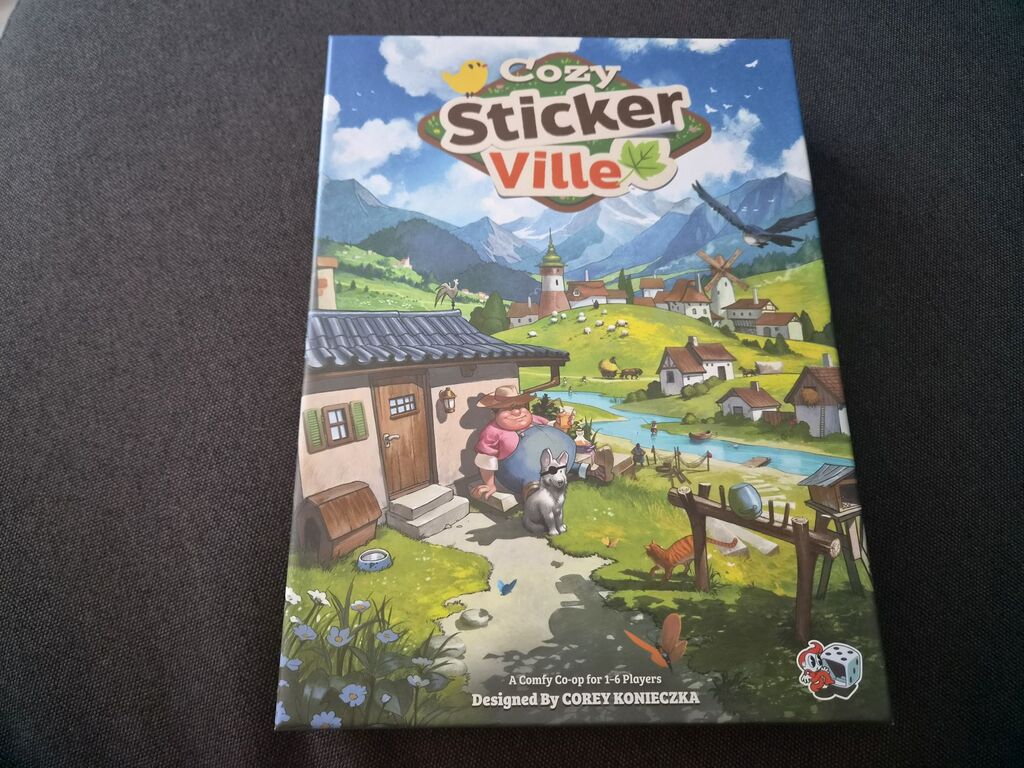 Das Cover von "Cozy Stickerville".