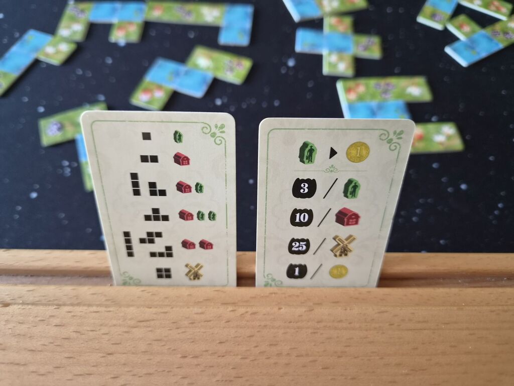 Karten mit Symbolen.